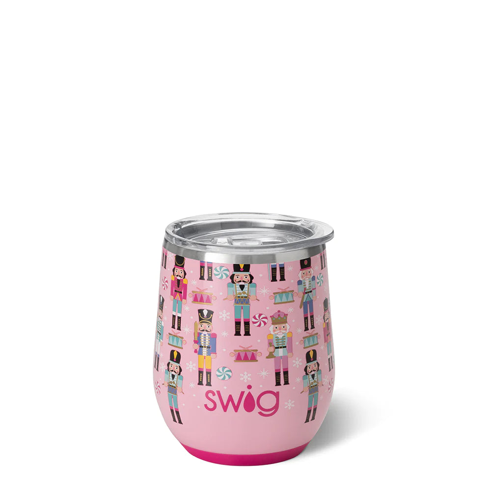 Swig 12 oz Nutcracker Stemless Wine Cup