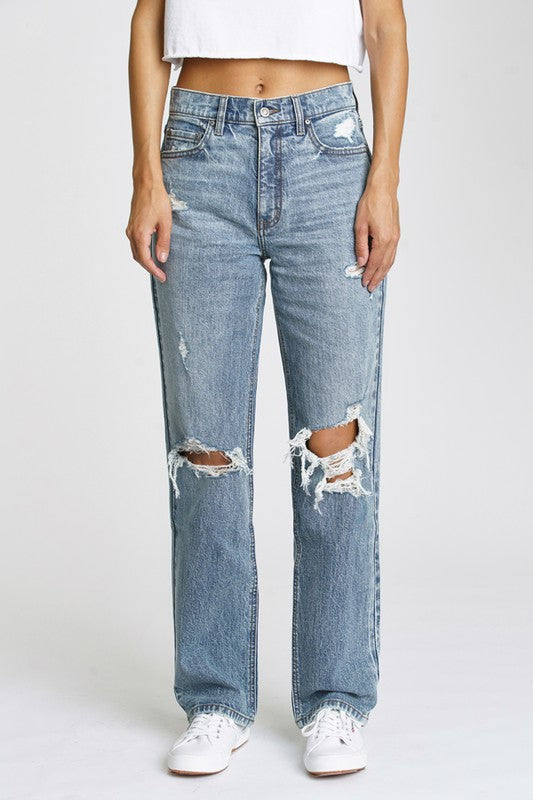 Codi Super High Rise Jeans Brazos Avenue Market