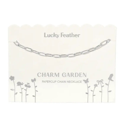 Charm Garden - Paperclip Chain Necklace