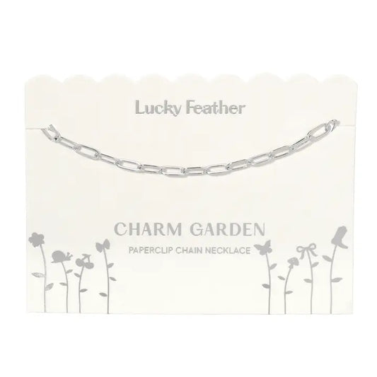 Charm Garden - Paperclip Chain Necklace