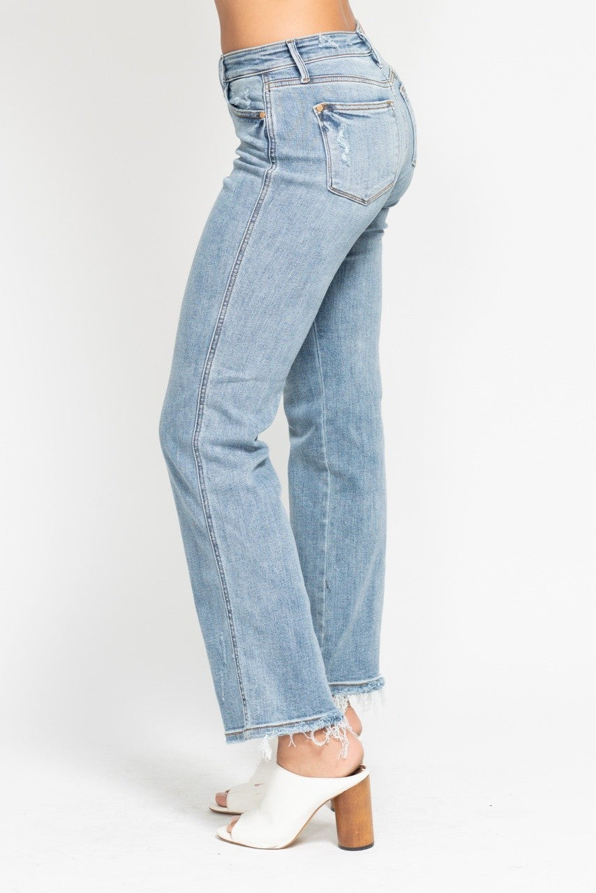 Judy Blue Mid-Rise Dad Jean