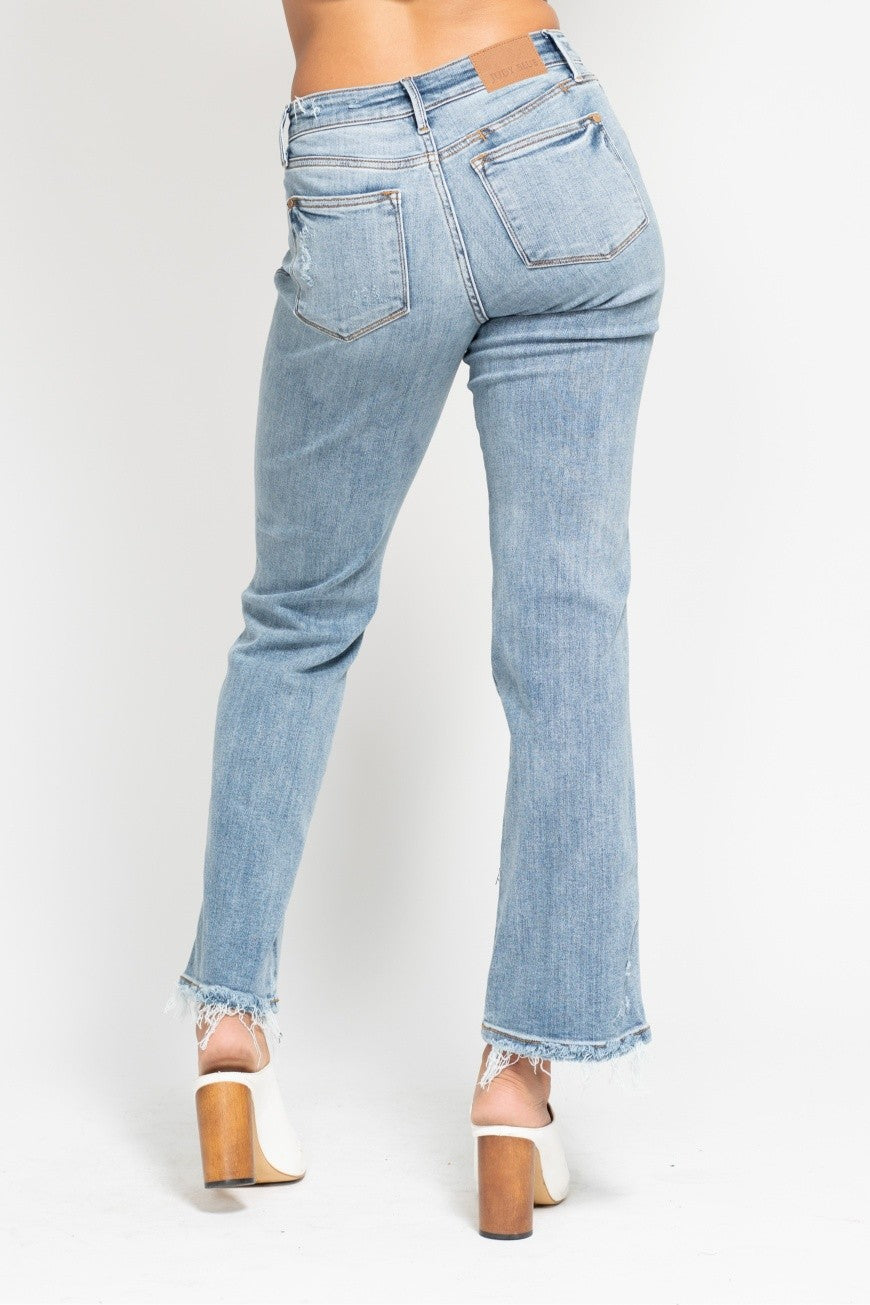 Judy Blue Mid-Rise Dad Jean