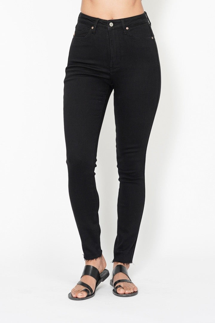 Judy Blue High Waisted Black Skinny Jeans