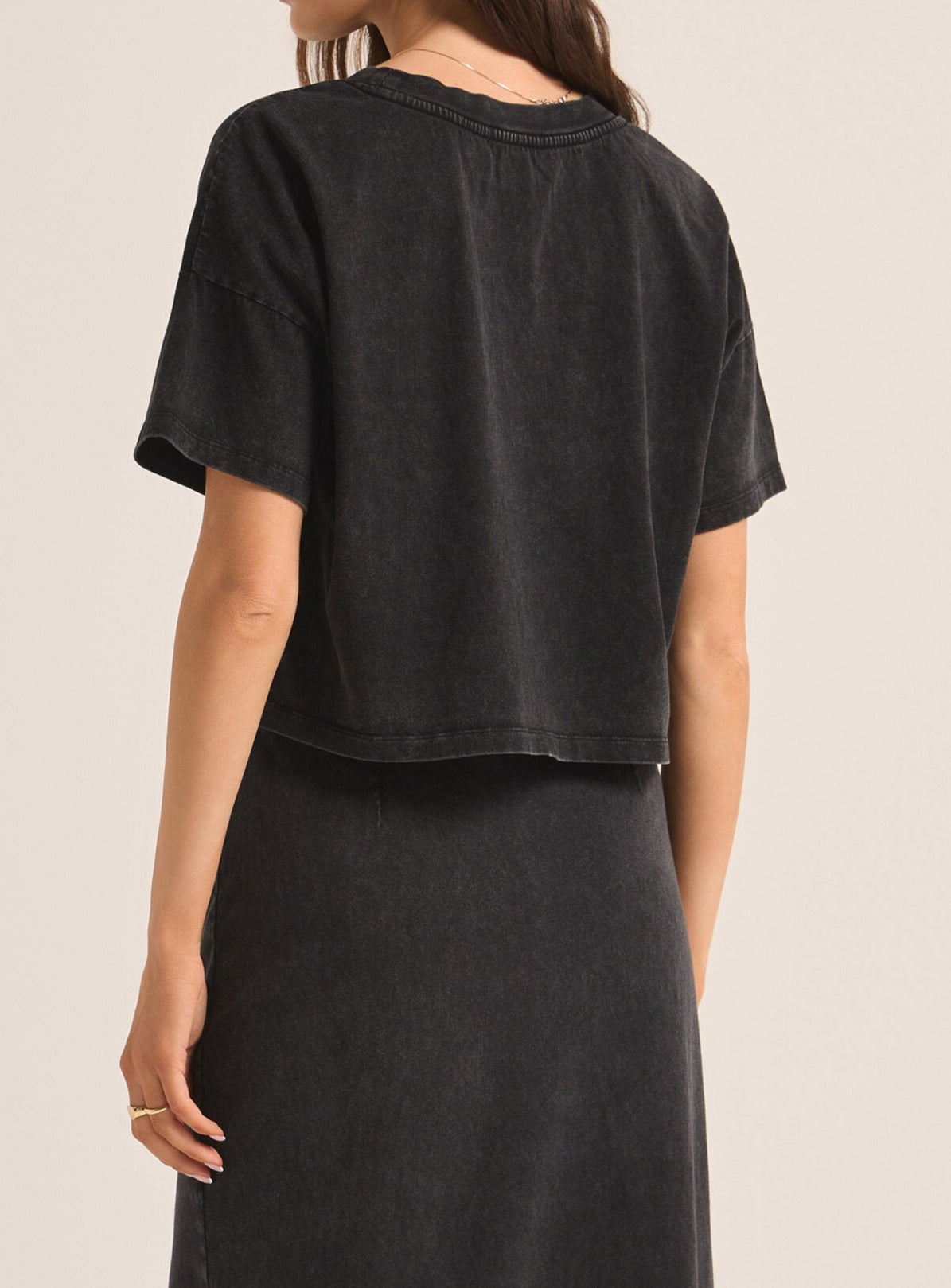 Sway Cropped Tee - Brazos Avenue Market 