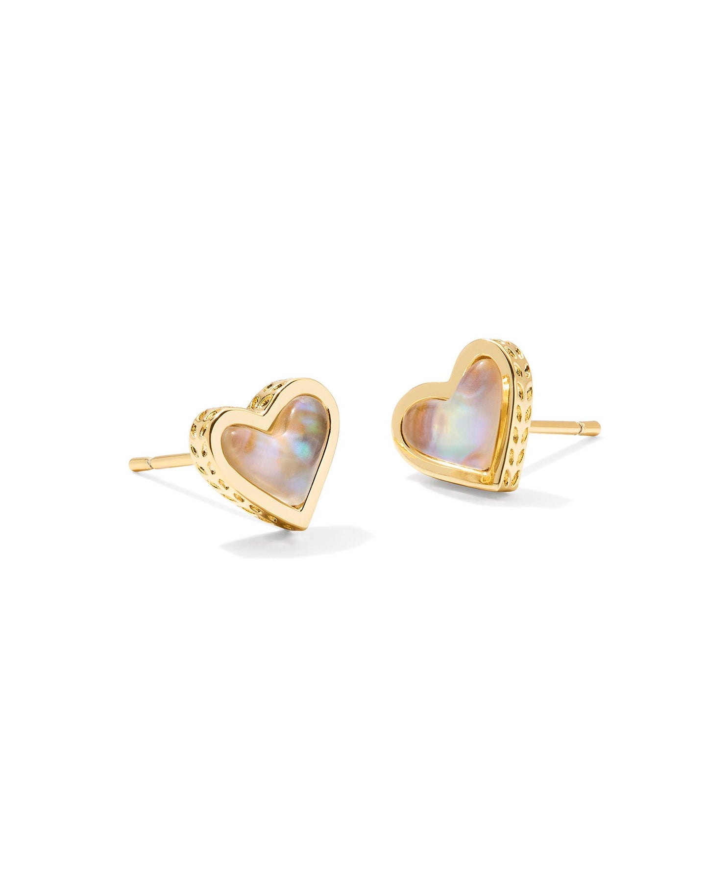 Framed Ari Heart Stud Earrings