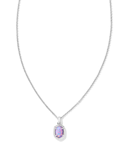 Daphne Framed Short Pendant Necklace - Brazos Avenue Market 