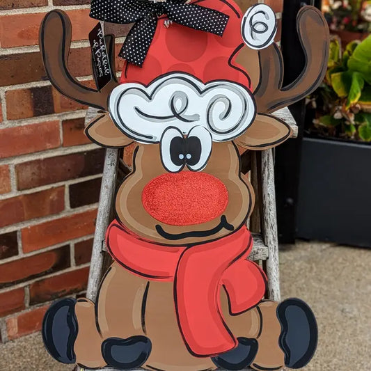 Reindeer Door Hanger