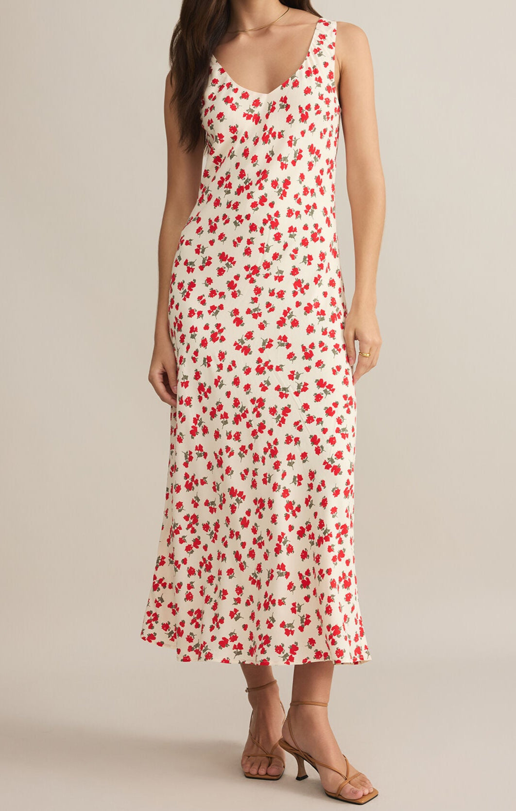 Hana La Rosa Ditsy Maxi Dress