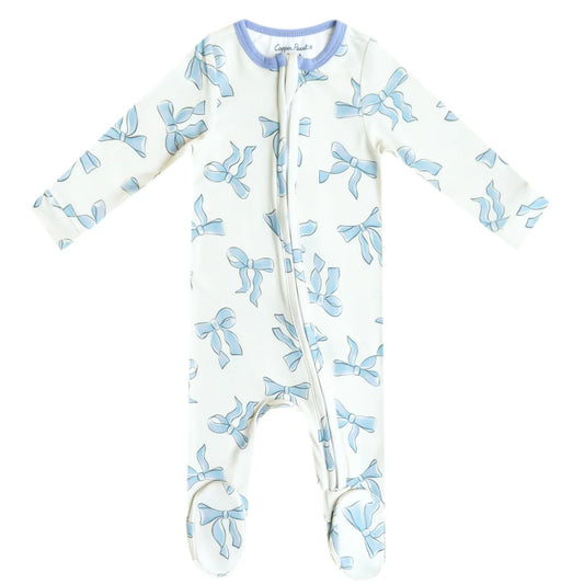 Daphne Zip-Up Footie Pajama