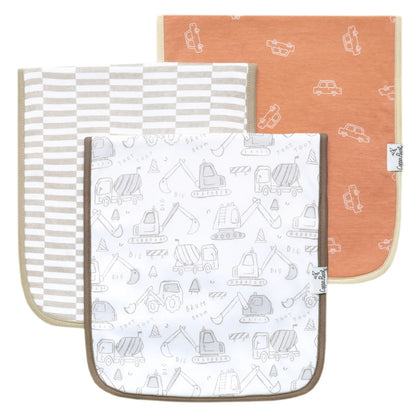 Copper Pearl Burp Cloth Set