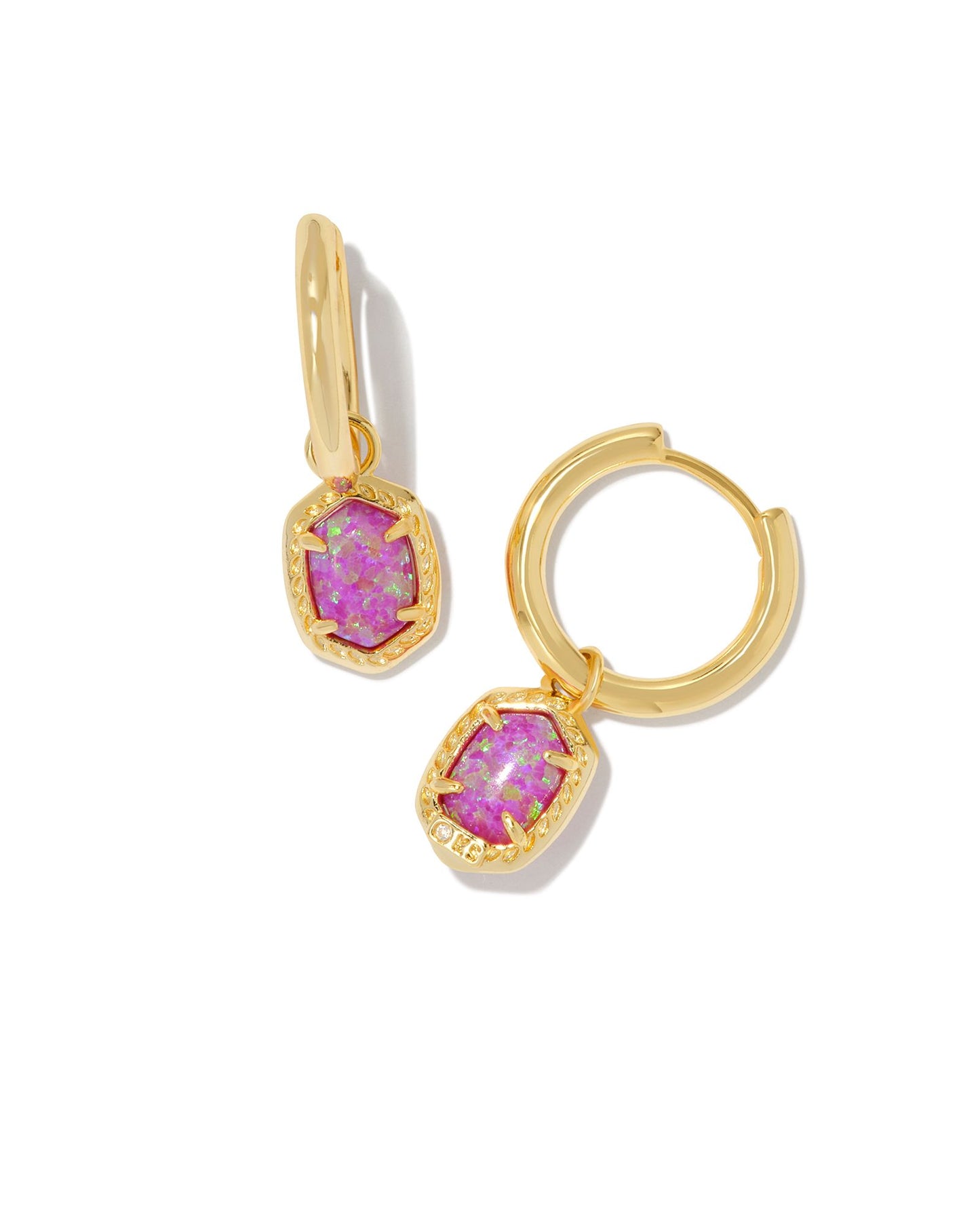 Daphne Framed Huggie Earrings - Brazos Avenue Market 