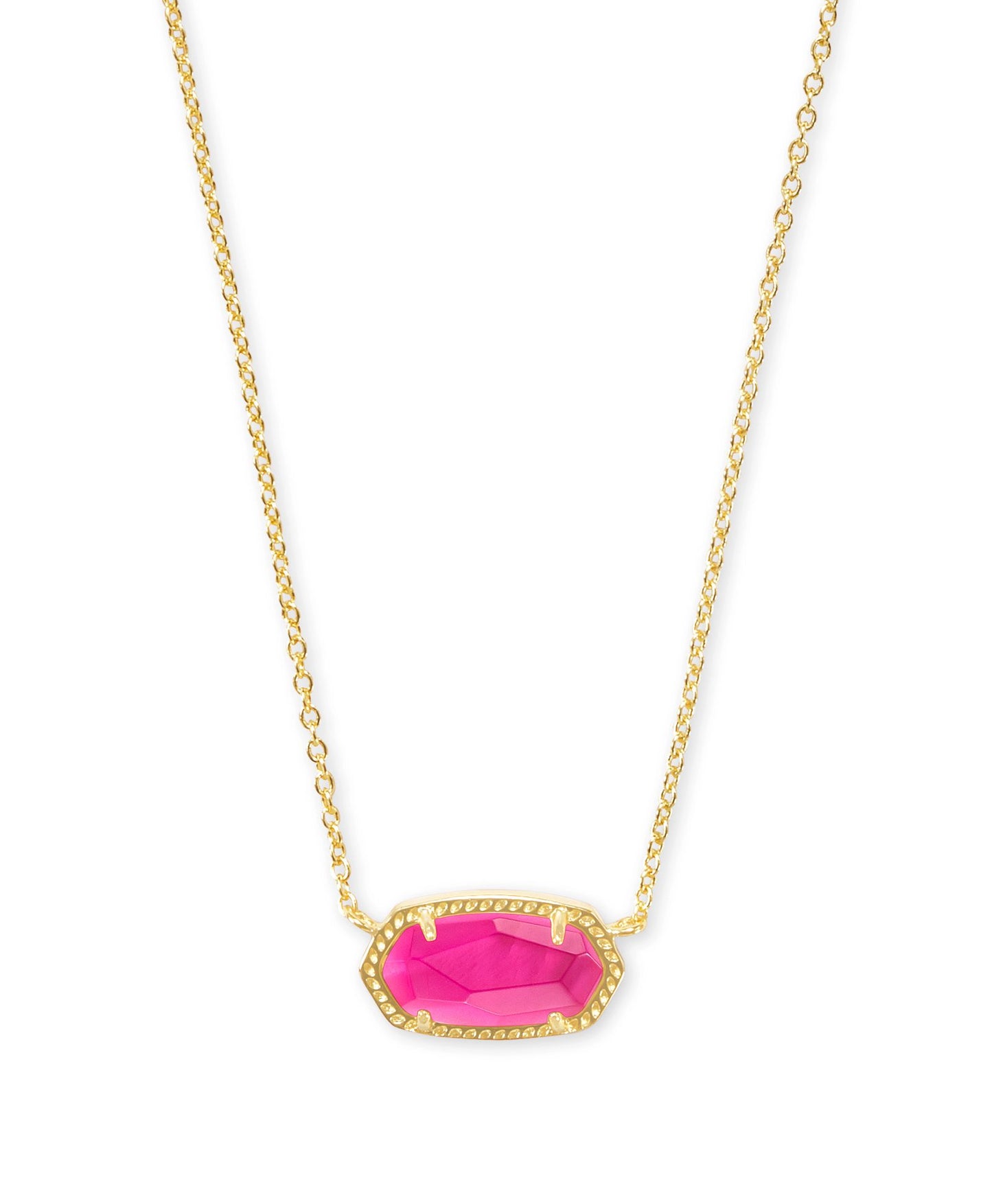 Elisa Azalea Illusion Pendant Necklace - Brazos Avenue Market 