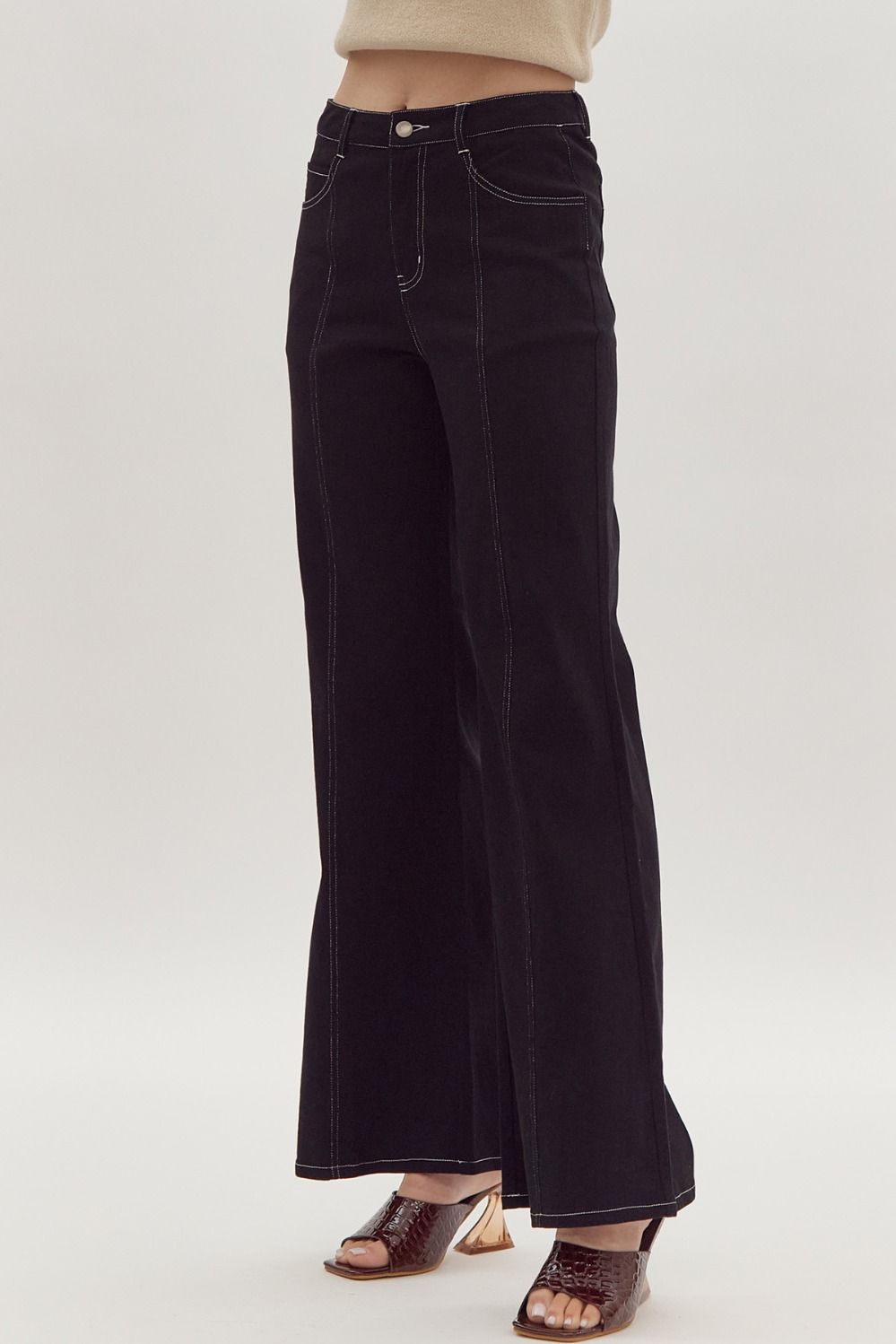 Black High Waisted Pants