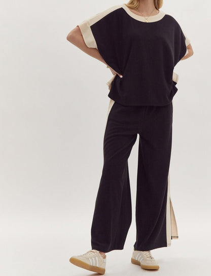 Ribbed Pant Set