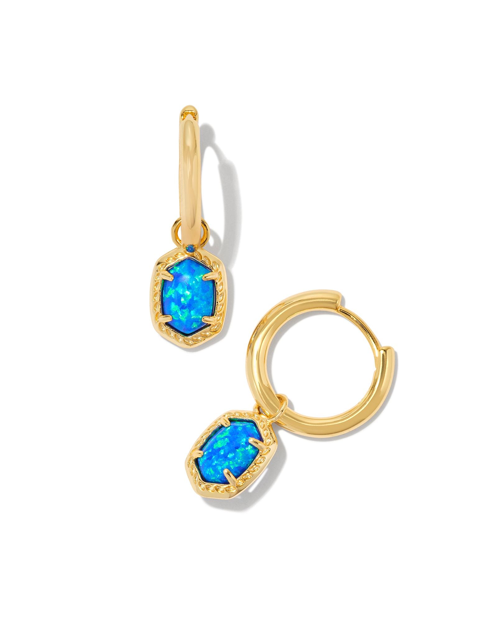 Daphne Framed Huggie Earrings - Brazos Avenue Market 