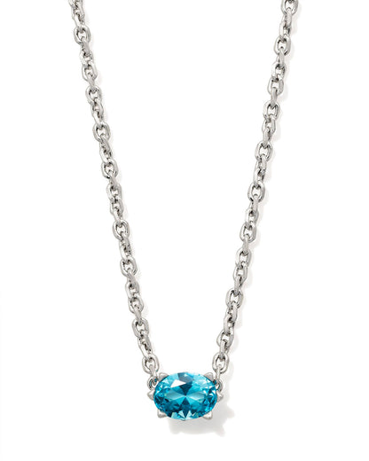 Cailin Silver Pendant Necklace