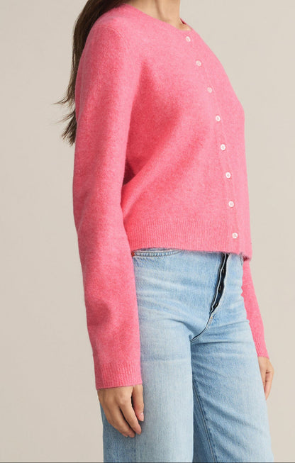 Medina Cardigan - Disco Pink