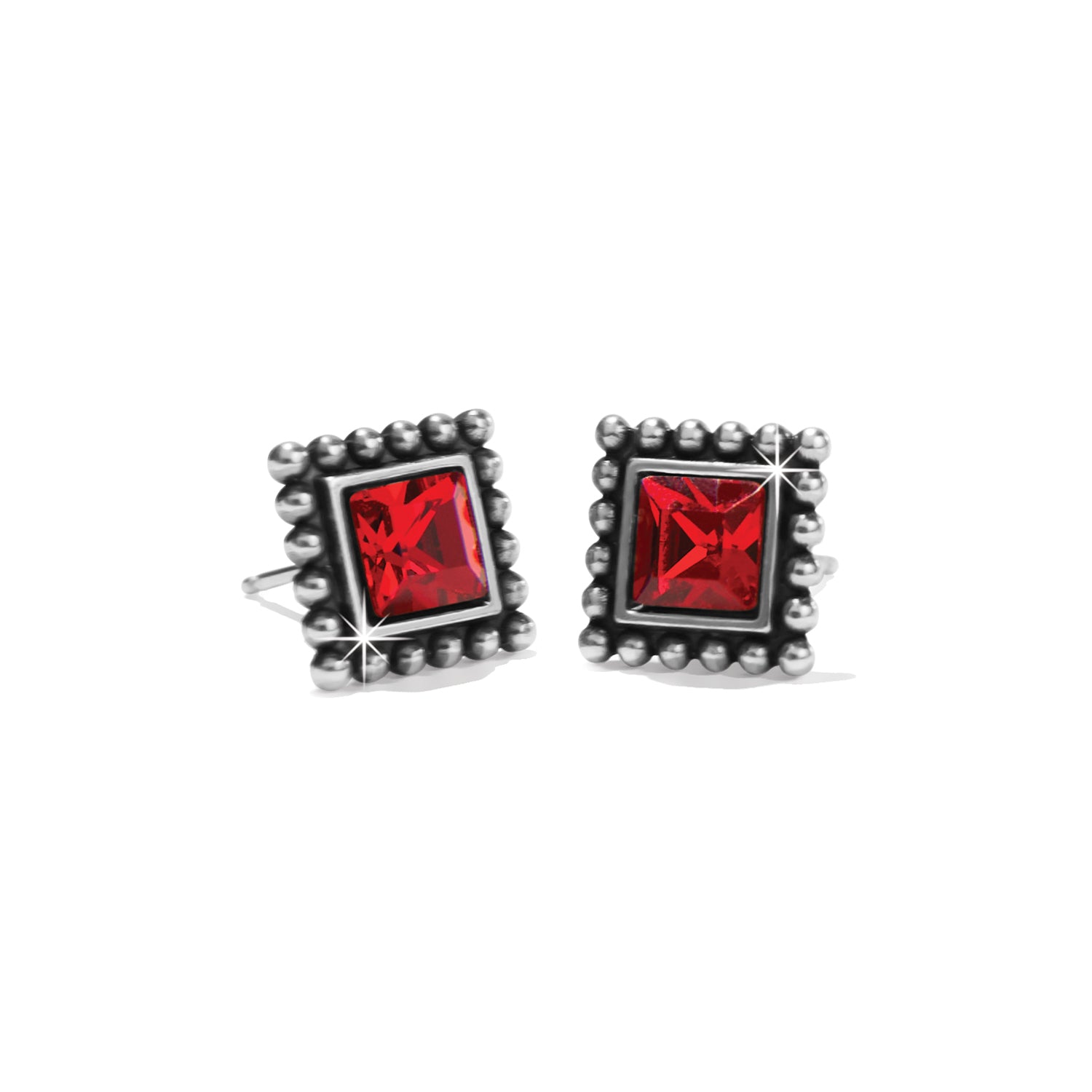 Sparkle Square Mini Post Earrings - Brazos Avenue Market 