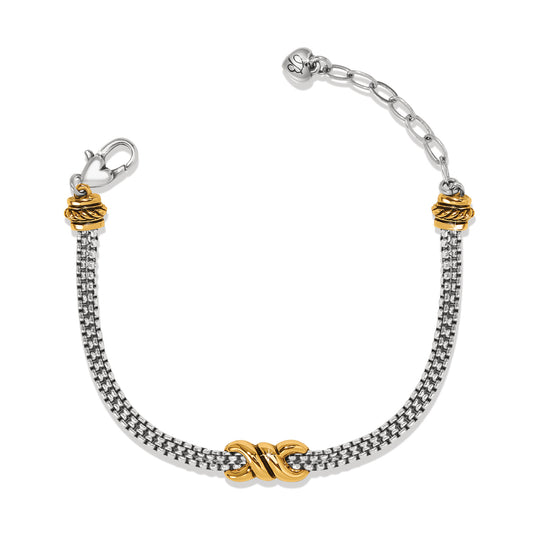 Interlok Twist Double Chain Bracelet