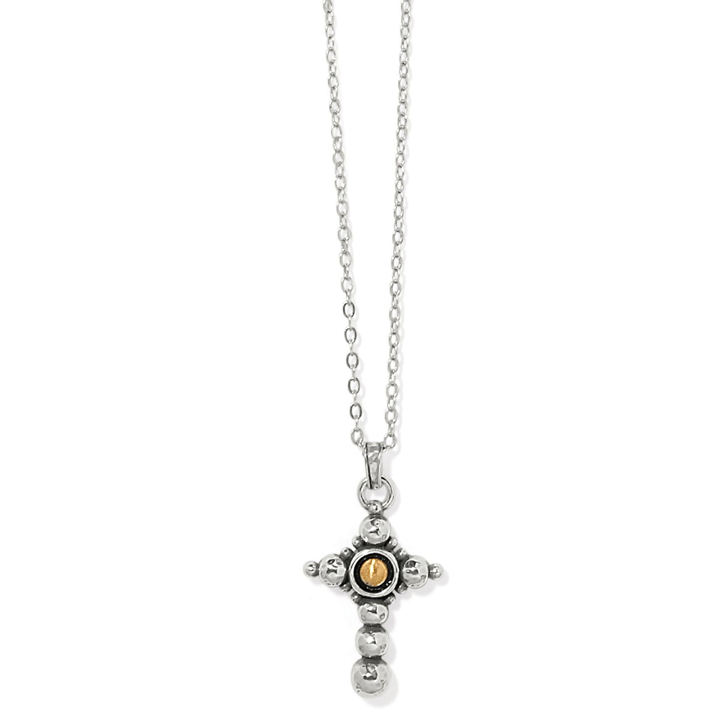 Majestic Nobel Cross Reversible Necklace - Brazos Avenue Market 