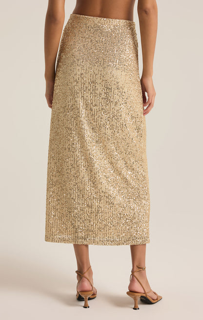 Saturn Sequin Skirt