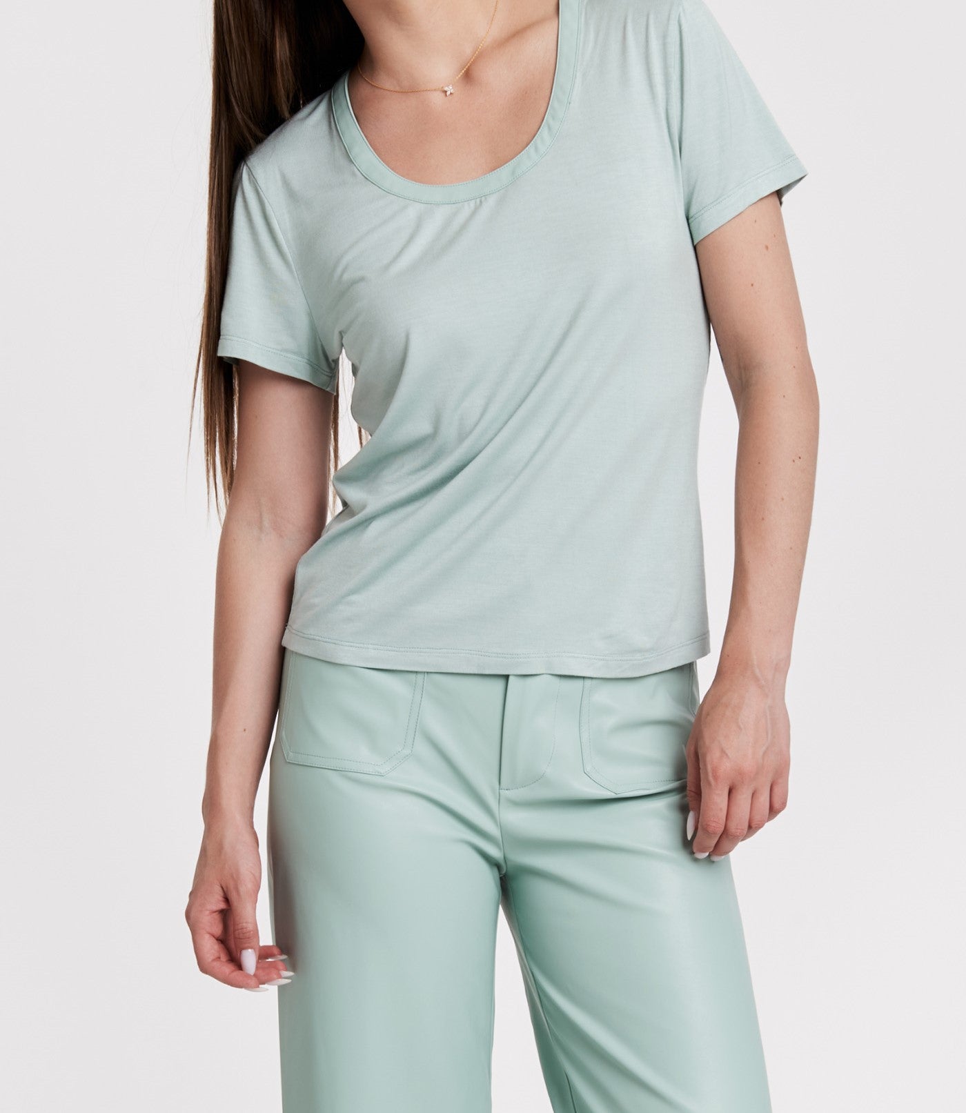 Miranda Top - Aquamarine