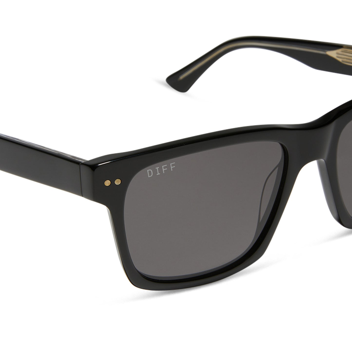 Gino XL Black Grey Polarized Sunglasses - Brazos Avenue Market 