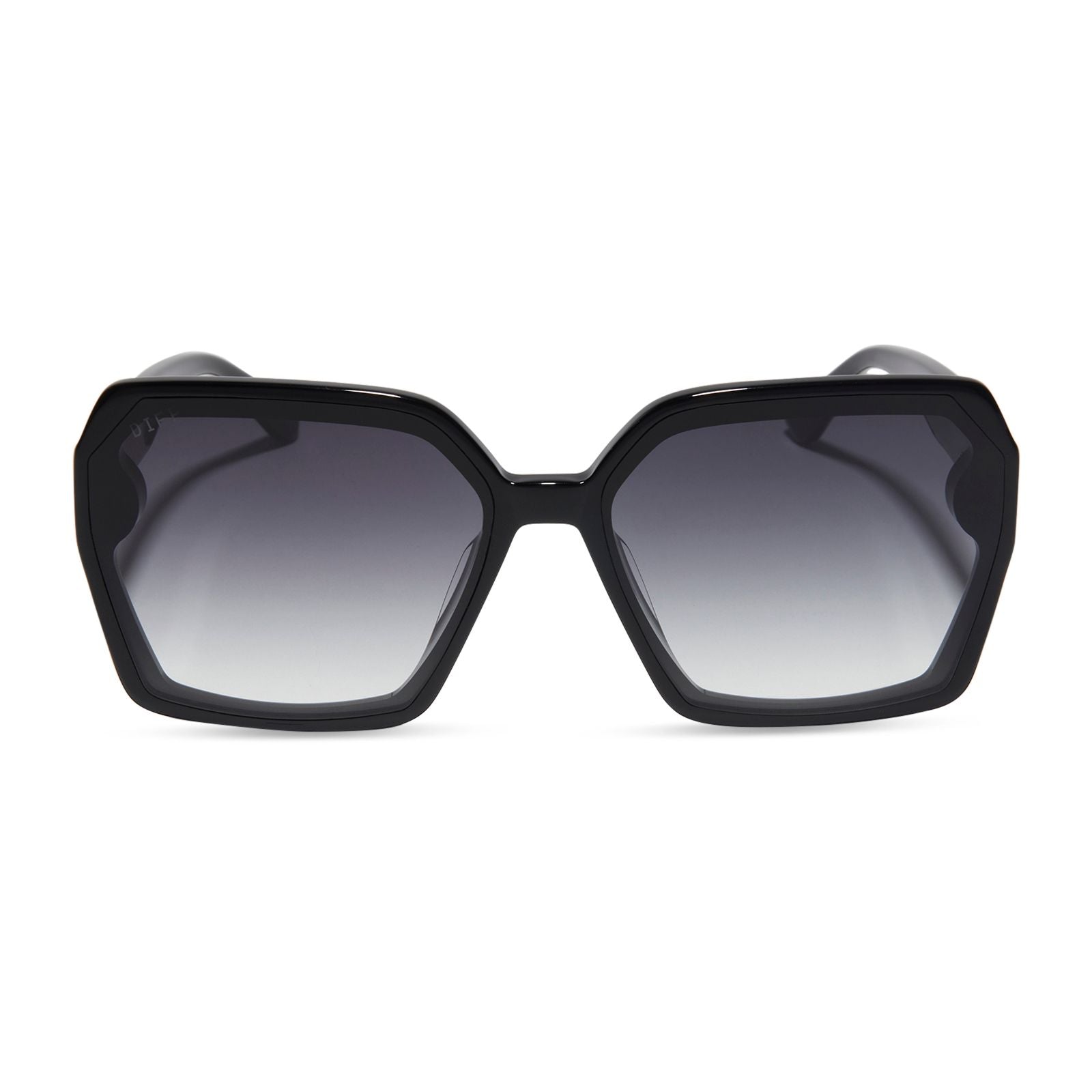 Presley Square Black Grey Gradient Sunglasses - Brazos Avenue Market 