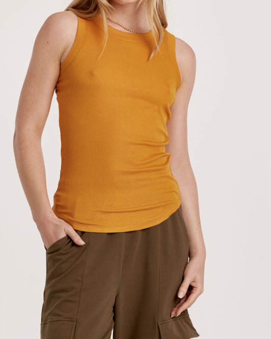 Cleo Tank - Ochre