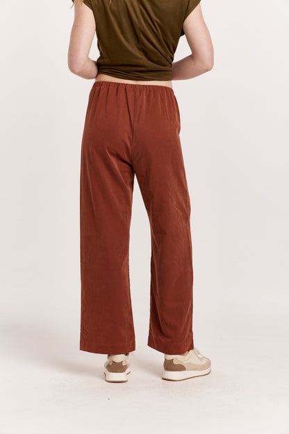 Paris Pant - Mahogany