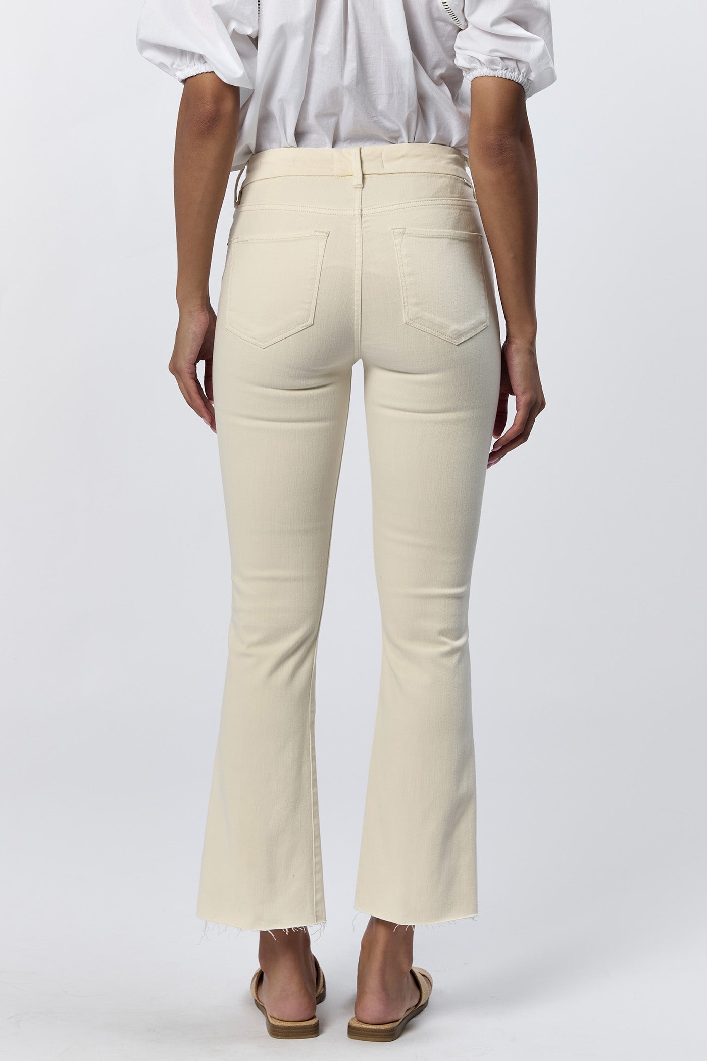 Dear John Jeanne Cropped Flare - Wheat