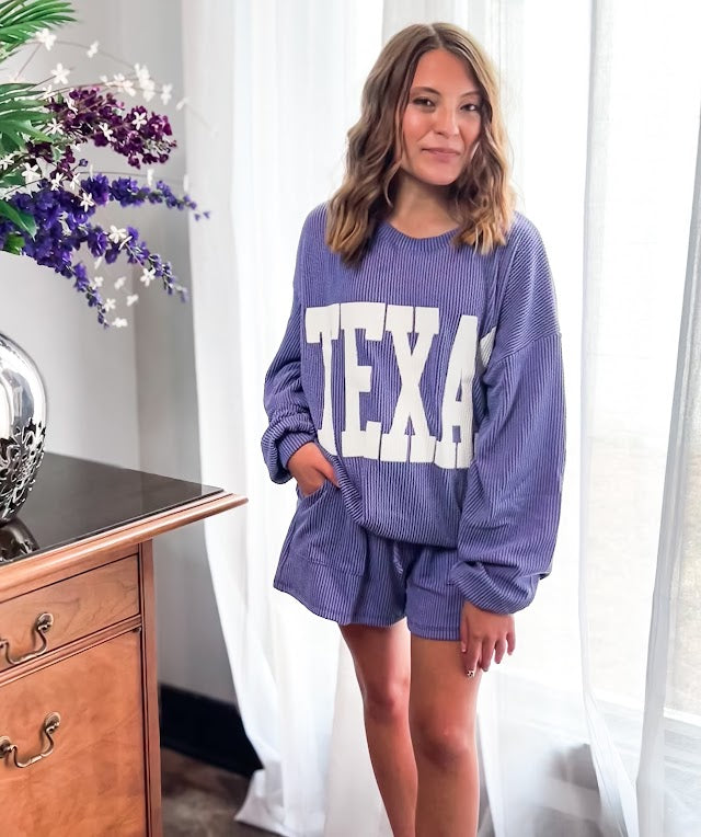 TEXAS Comfy Graphic Sweatshirt