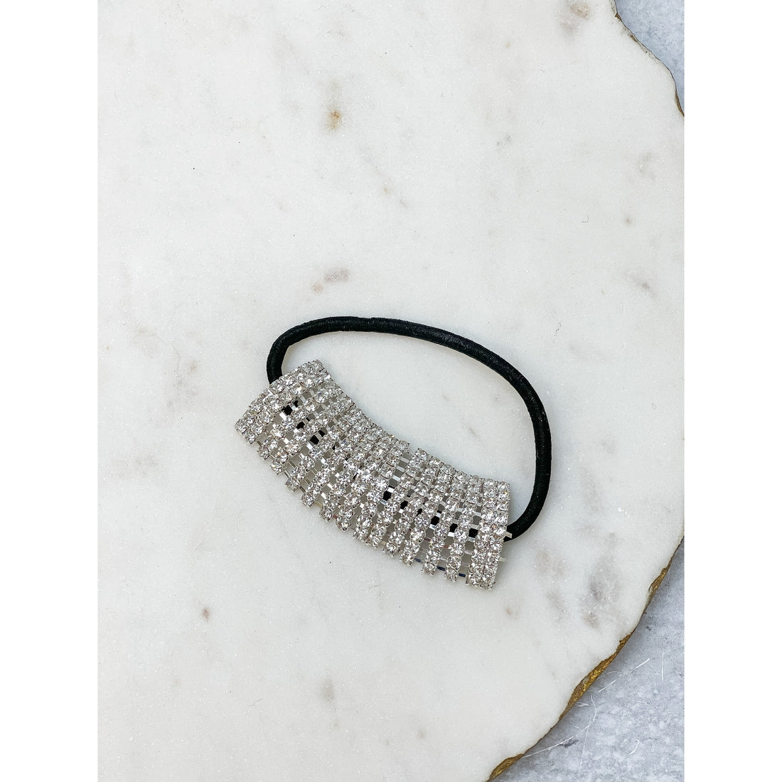 Crystal Embellished Ponytail Holder – Brazos Avenue Market